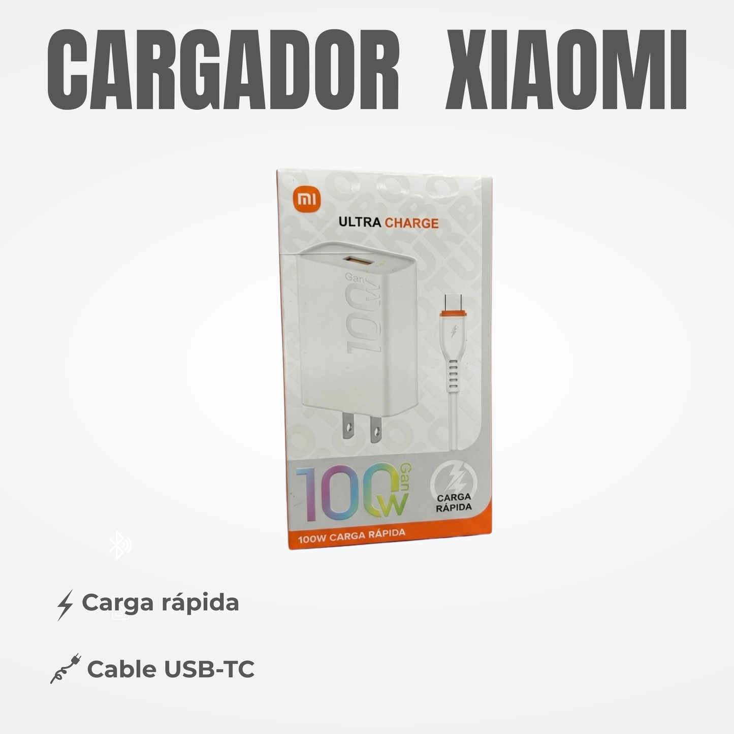 CARGADOR XIAOMI USB-TC Ref: 7CC-7XTC
