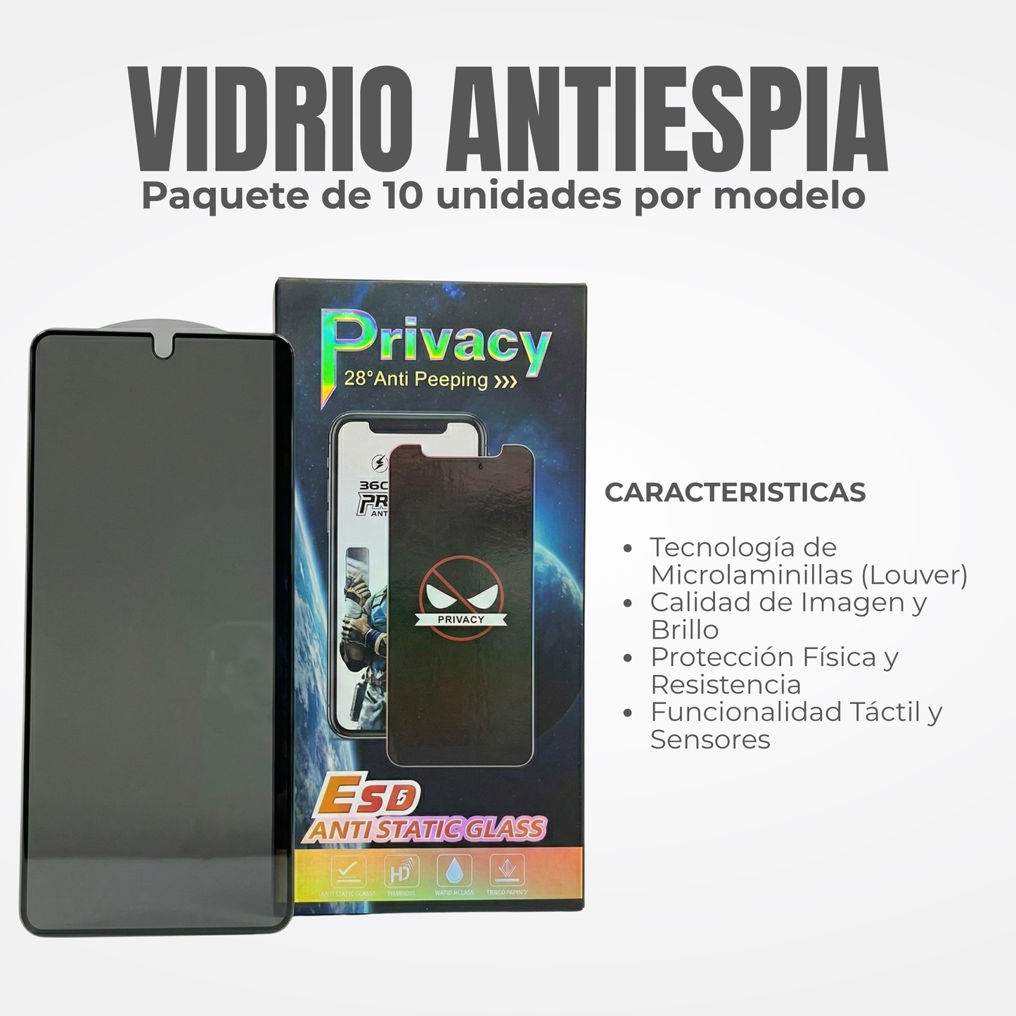 VIDRIO ANTIESPIA Ref: PRV / AEV