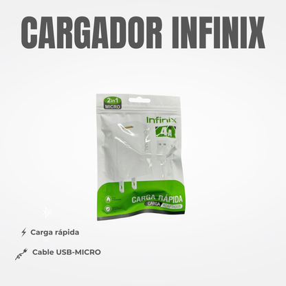 CARGADOR INFINIX USB-MICRO Ref: CB4A-INV8