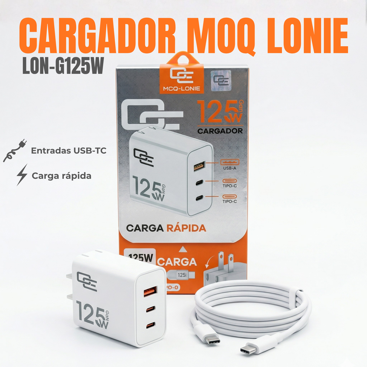 CARGADOR MOQ LONIE