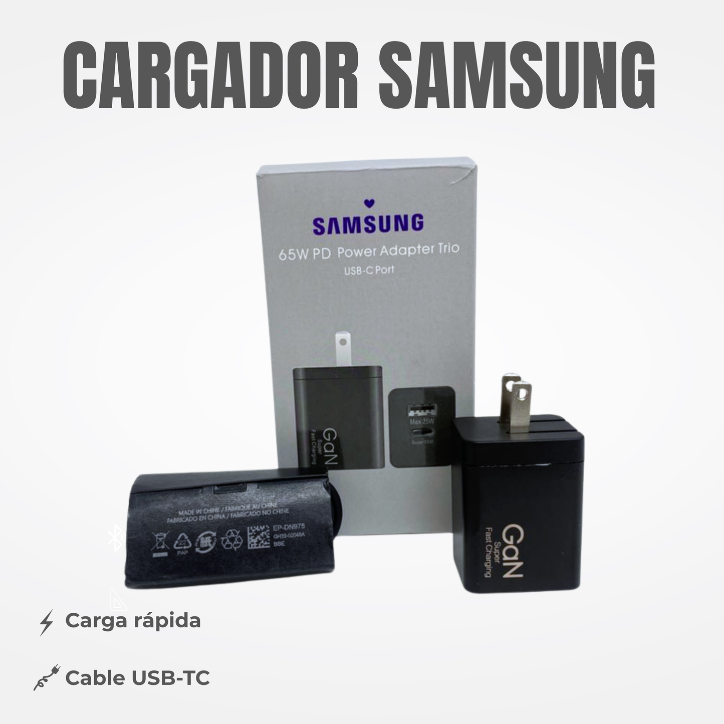 CARGADOR SAMSUNG TC-TC Ref: Z4 A+C