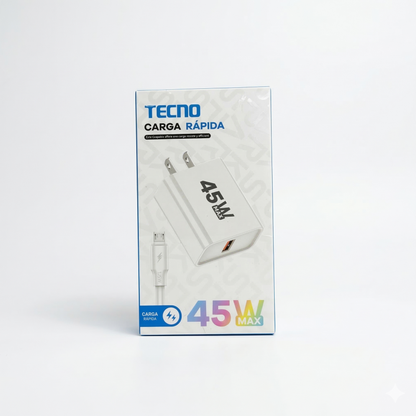 CARGADOR TECNO MICRO Ref: 7CC-2TEV8
