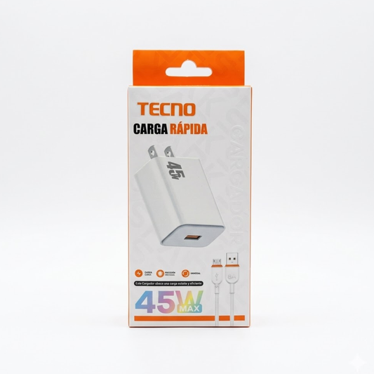 CARGADOR TECNO MICRO Ref: C45W-TEV8
