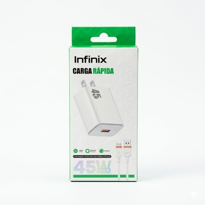 CARGADOR INFINIX MICRO Ref: C45W-INV8