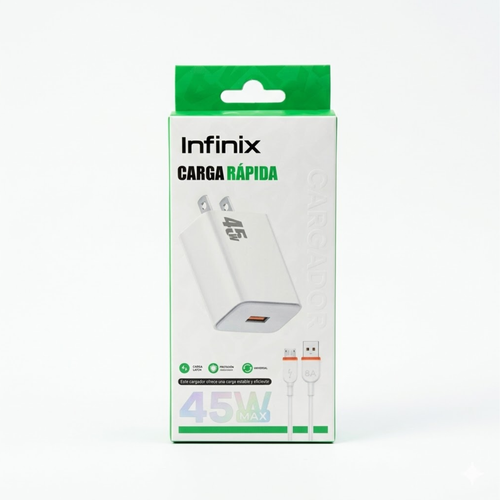 CARGADOR INFINIX MICRO Ref: C45W-INV8