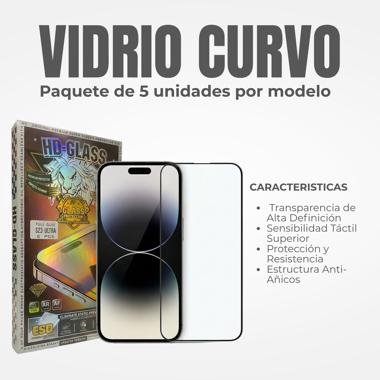 VIDRIO CURVO Ref: FPV