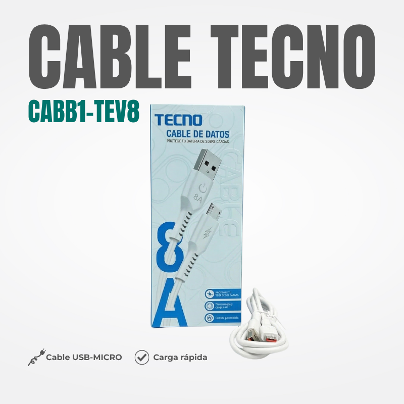 CABLE TECNO MICRO Ref: CABB1-TEV8