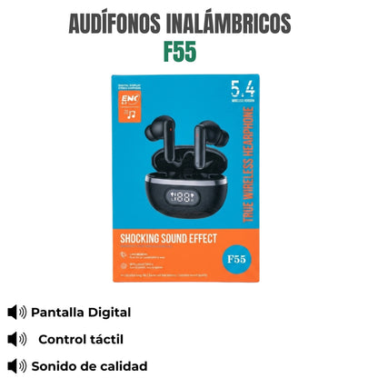 AUDÍFONOS INALÁMBRICOS Ref: F55