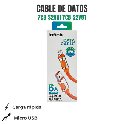 CABLE DE DATOS INFINIX/TECNO Ref: S2V8I/S2V8T