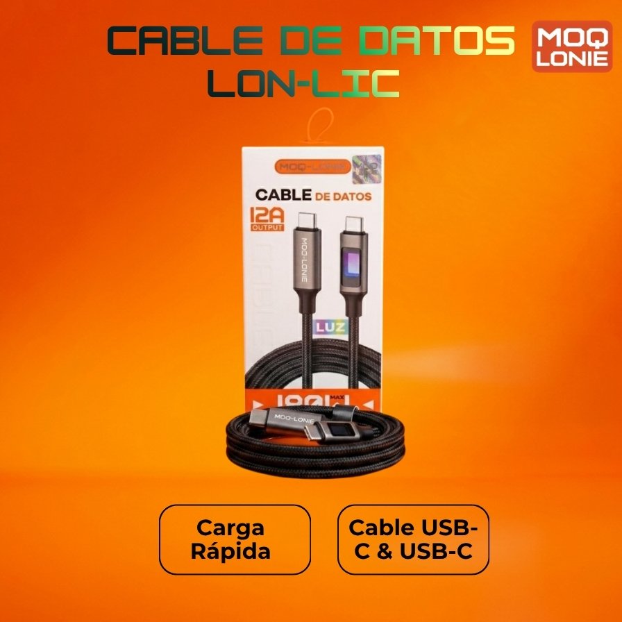 CABLE DE DATOS MOQ LONIE Ref: LON-LIC