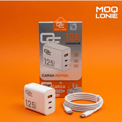 CARGADOR MOQ LONIE Ref: LON-G125W