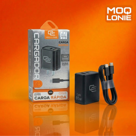 CARGADOR MOQ LONIE Ref: LON-G65W