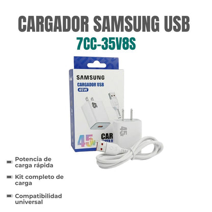 CARGADOR SAMSUNG USB Ref: 7CC-325V8S