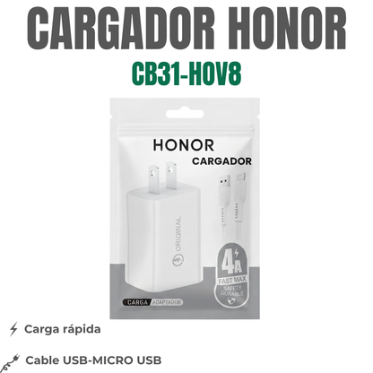 CARGADOR HONOR MICRO USB Ref: CB31-HOV8
