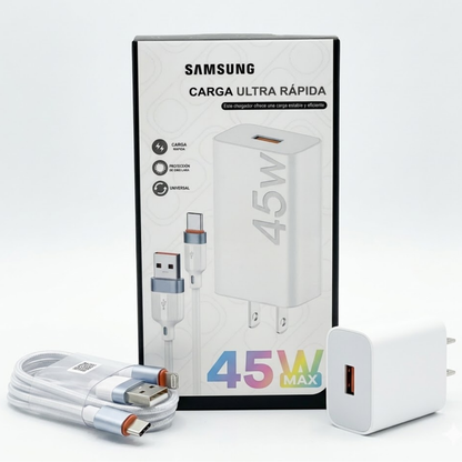 CARGADOR SAMSUNG USB-TC Ref: 7CC-4SAC1
