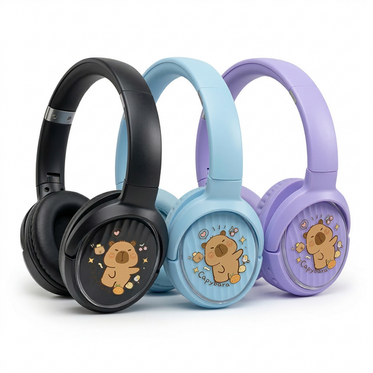 AUDIFONOS DE DIADEMA Ref: MF-010G CAPIBARA