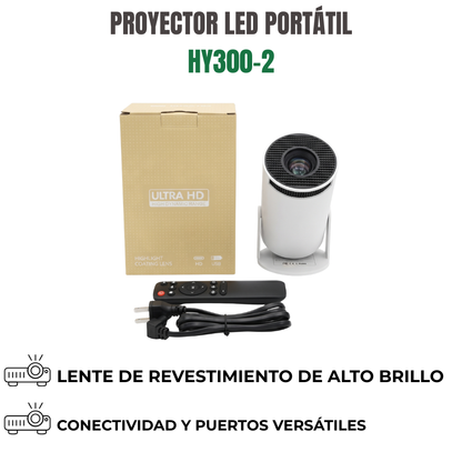 PROYECTOR LED PORTÁTIL Ref: HY300-2