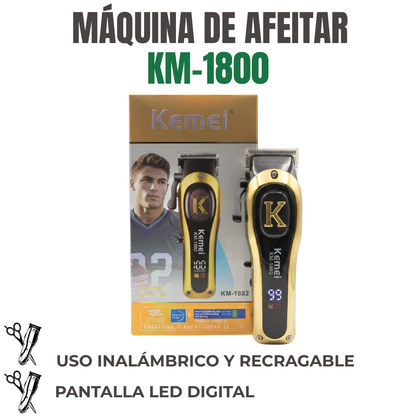 MÁQUINA DE AFEITAR Ref: KM-1800