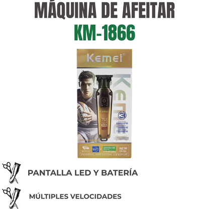 MÁQUINA DE AFEITAR Ref: KM-1866