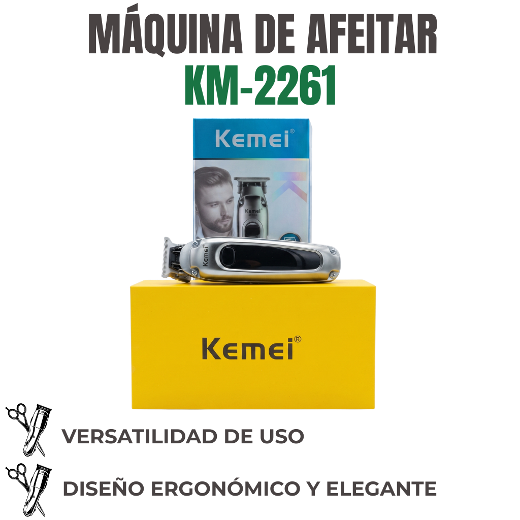 MÁQUINA DE AFEITAR Ref: KM-2261