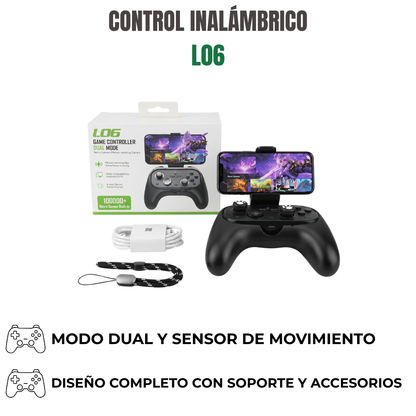 CONTROL INALÁMBRICO CON SENSOR DE MOVIMIENTO Ref: L06