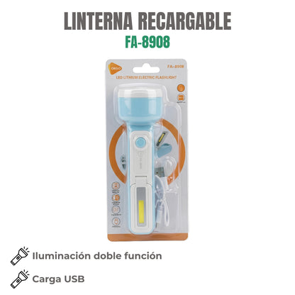 LINTERNA RECARGABLE Ref: FA-8908
