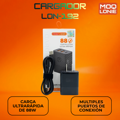 CARGADOR MOQ-LONIE TC-TC Ref: LON-192