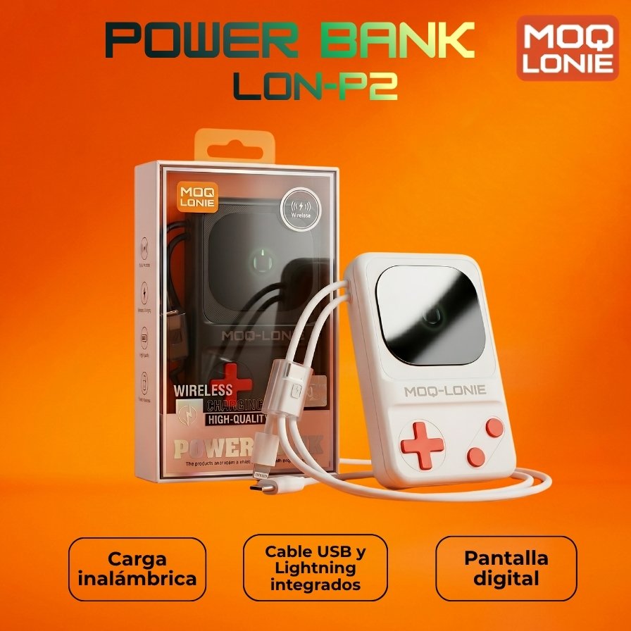 POWER BANK MOQ LONIE Ref: LON-P2