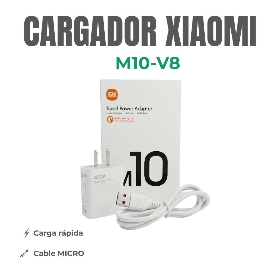 CARGADOR XIAOMI MICRO Ref: M10-V8
