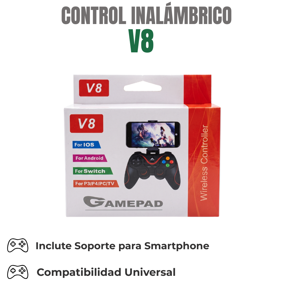 CONTROL INALÁMBRICO Ref: V8