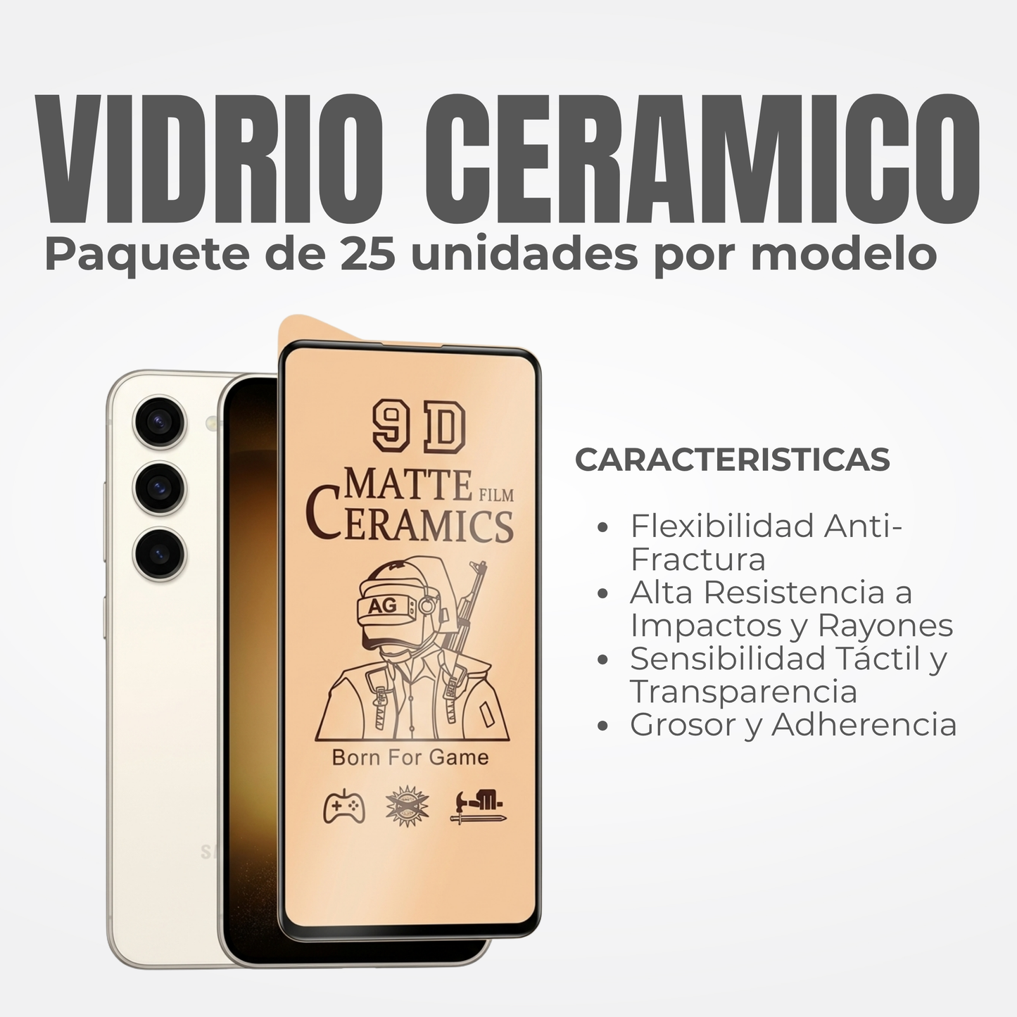 VIDRIO CERAMICO Ref: VD-CER