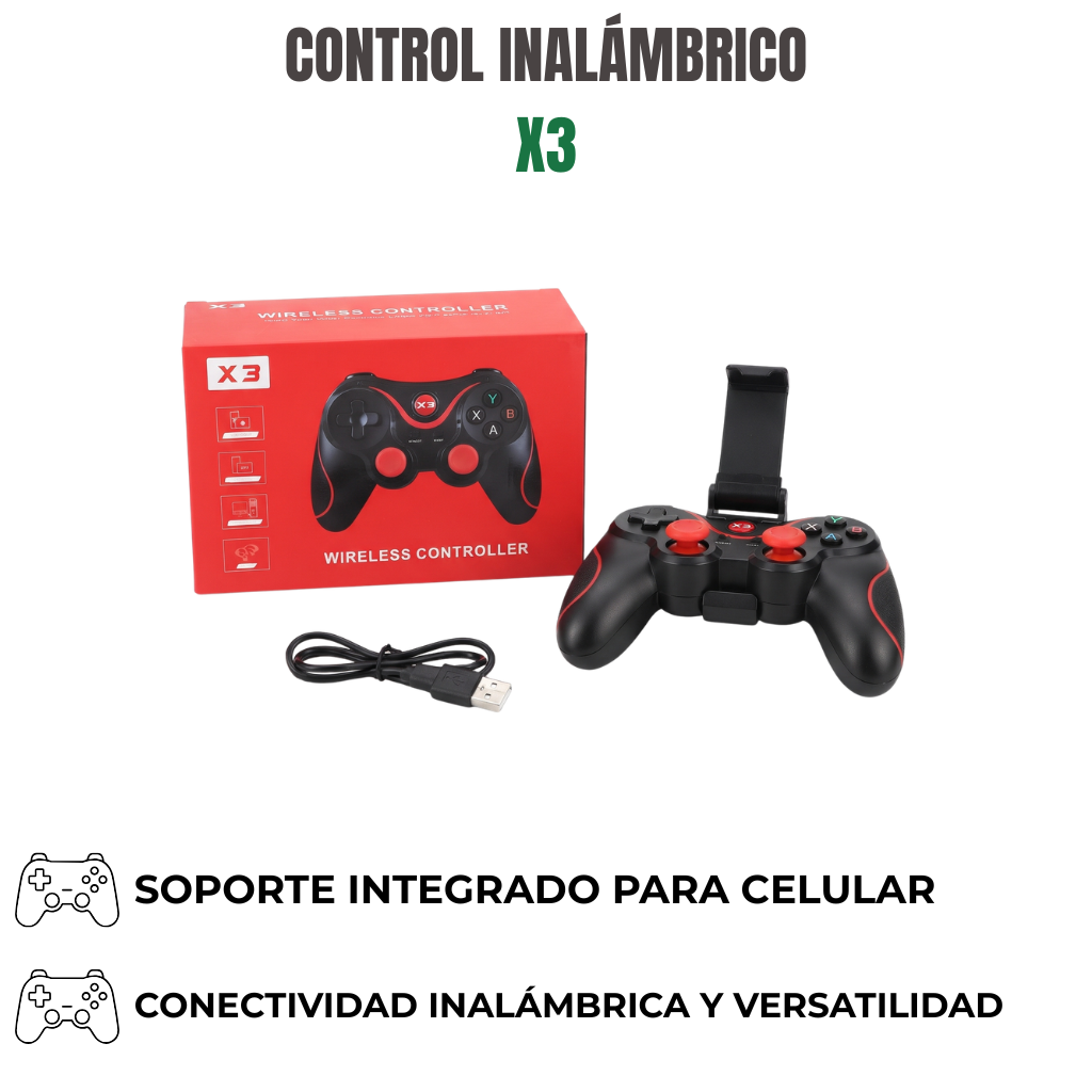 CONTROL PORTÁTIL Ref: X3